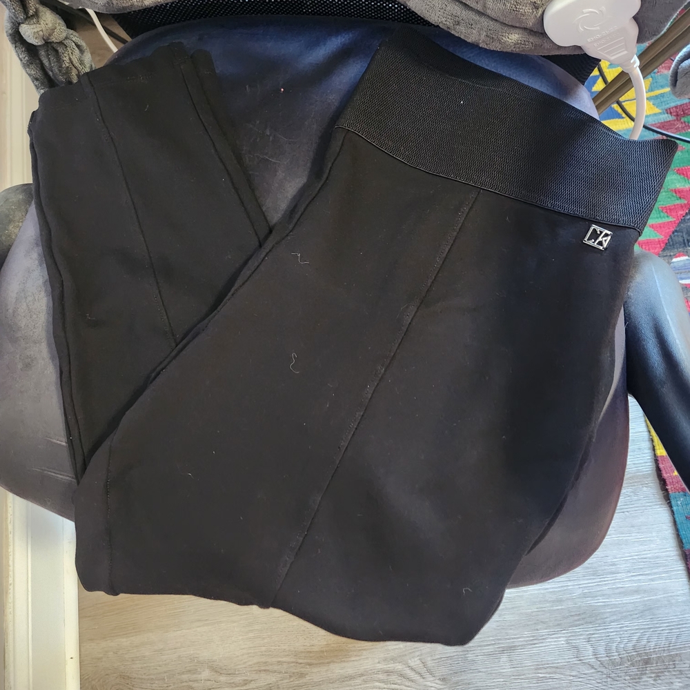Calvin Klein Womens Black Pants 3x